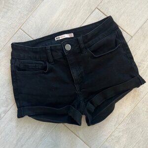 SO Black Denim Shorts - Juniors 5 / 27W